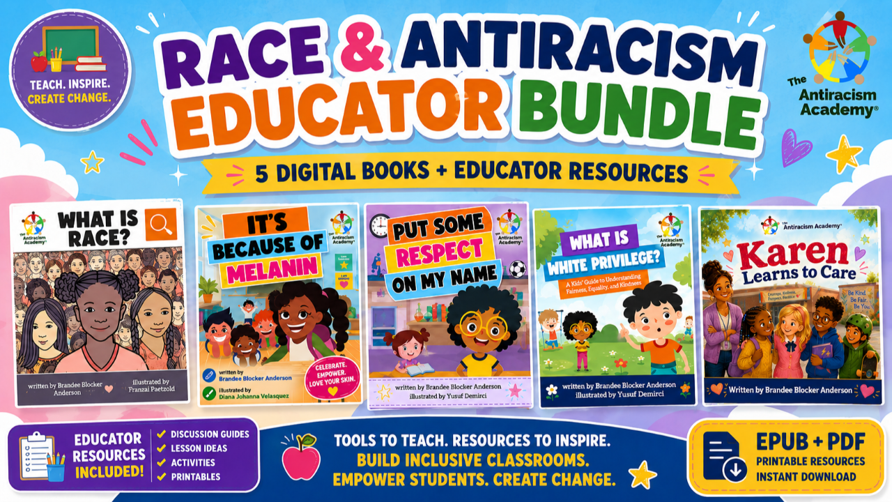 Race & Antiracism Educator Bundle cover