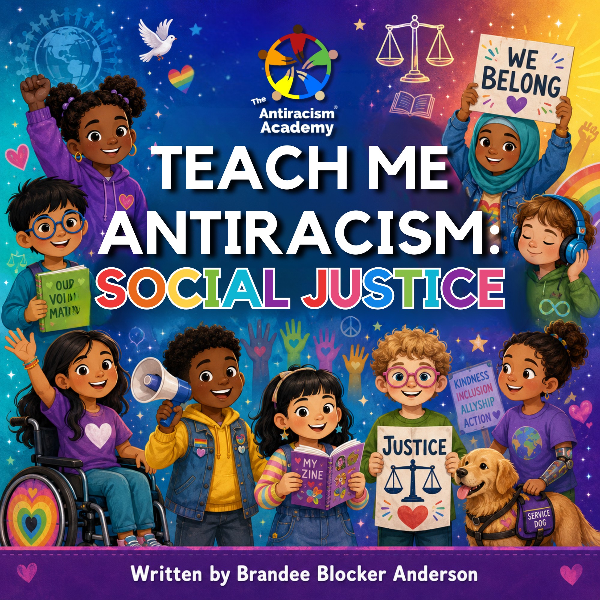 Teach Me Antiracism: Social Justice book cover