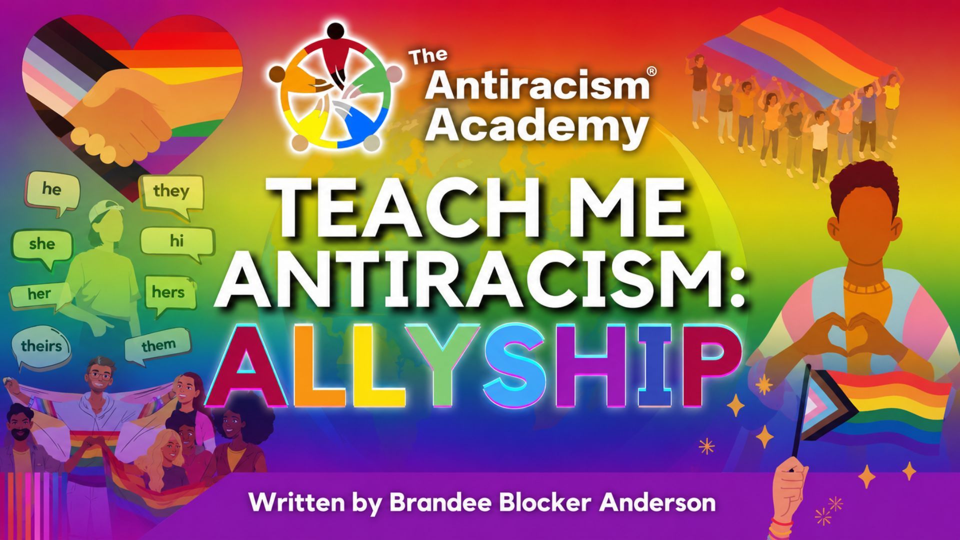 Teach Me Antiracism: Allyship book cover