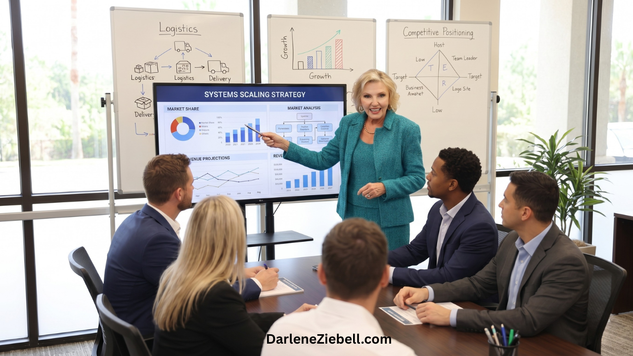 Business owner reviewing strategy with a professional advisor while comparing business coaching and business consulting approaches for company growth and leadership development.