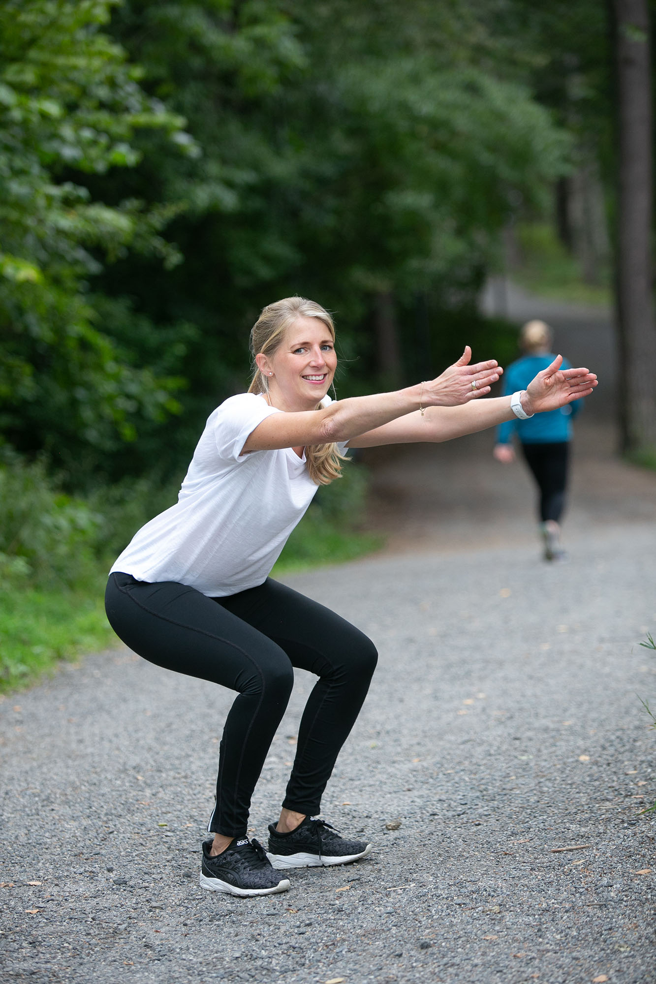 Marianne i knebøy på tur