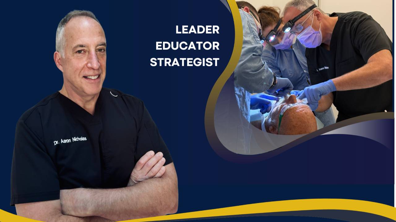 Dr. Nicholas is a Leader, Educator, Strategist, Speaker & Presenter