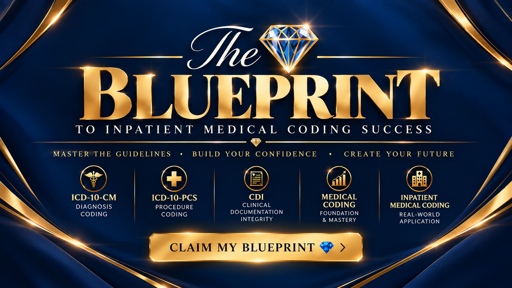 The Blueprint to Inpatient Medical Coding Success, inpatient coding course by Coach Tash