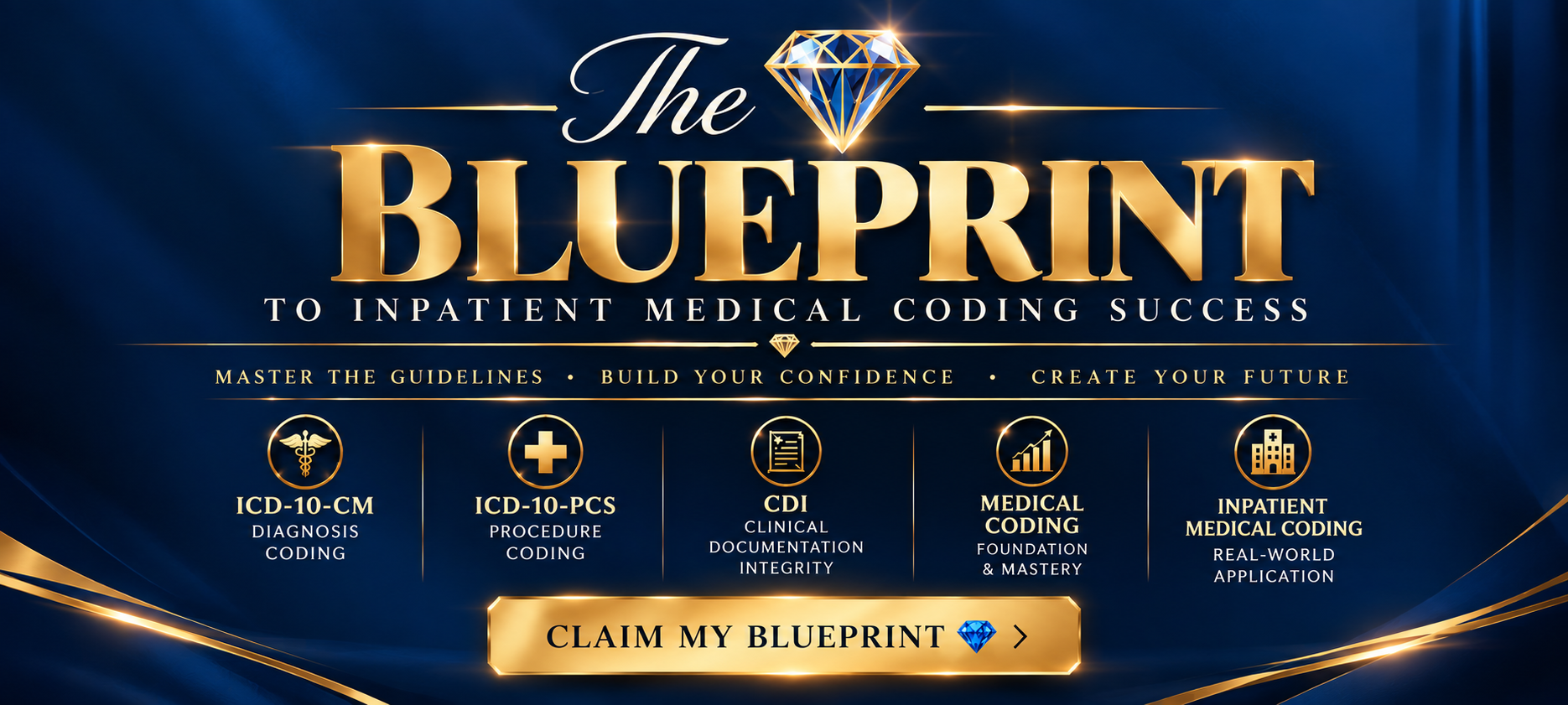 The Blueprint to Inpatient Medical Coding Success, inpatient coding course by Coach Tash