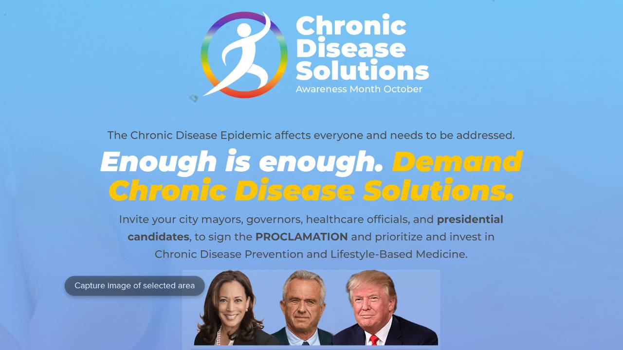 Chronic Disease Awareness Month - October 2024
