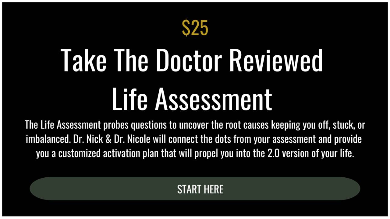 The Life Assessment The life assessment