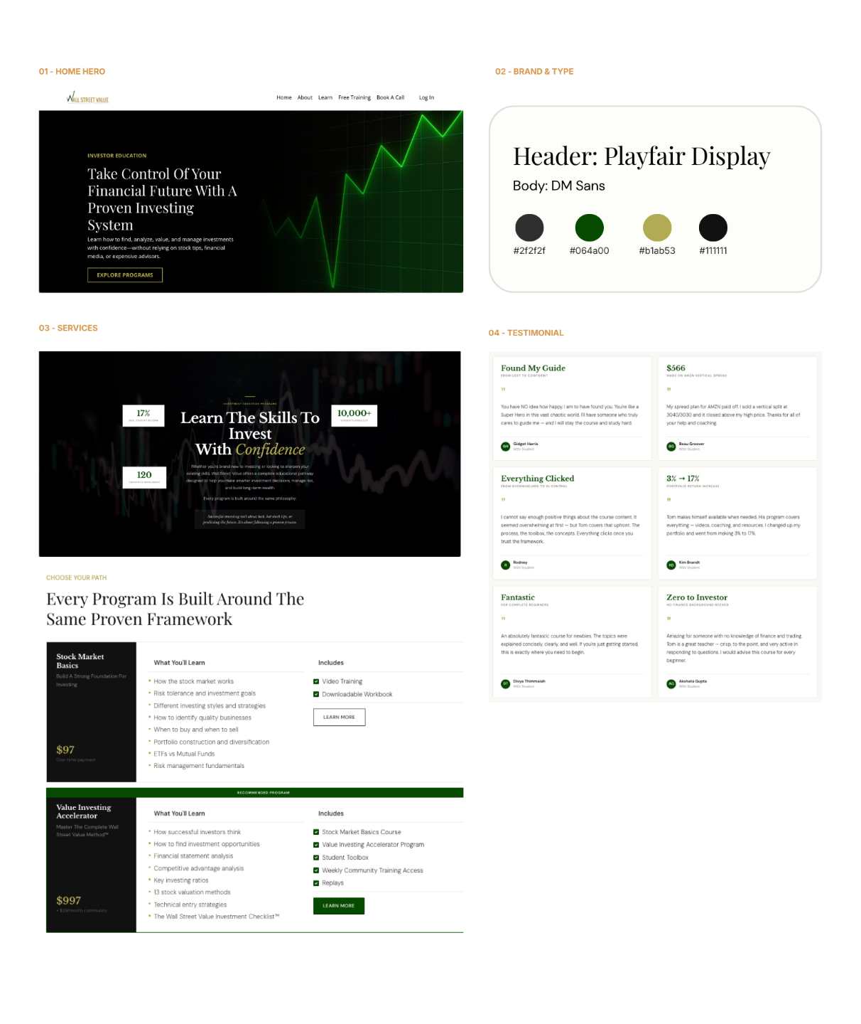 Website screenshot 1