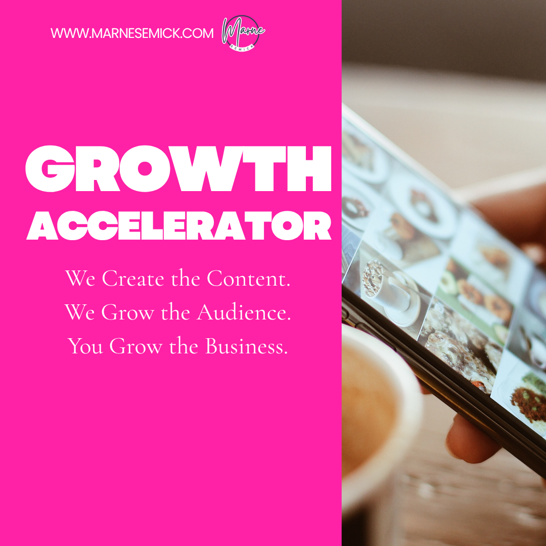 Growth Accelerator social media management and Instagram growth service