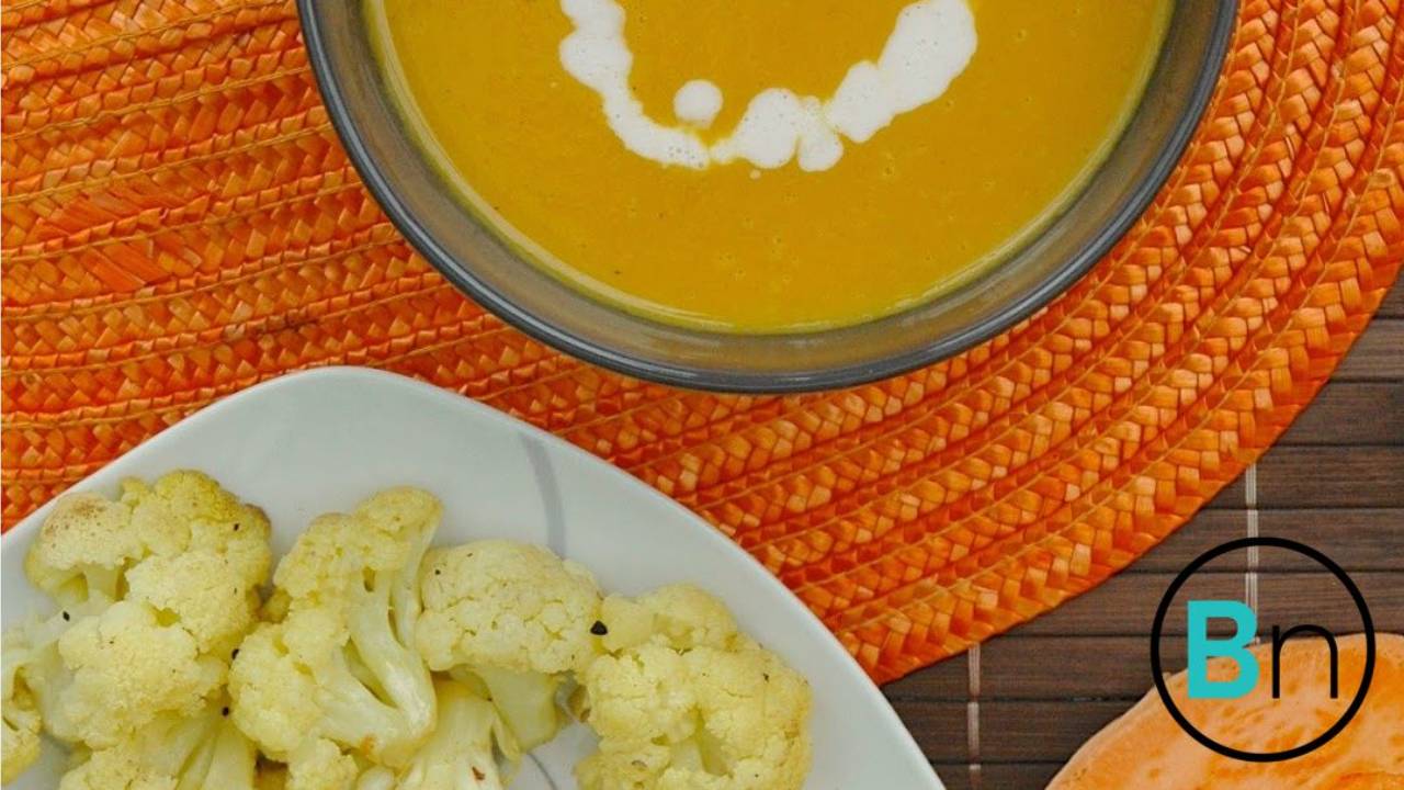 Roasted Cauliflower and Garlic Soup Recipe BUFFNation