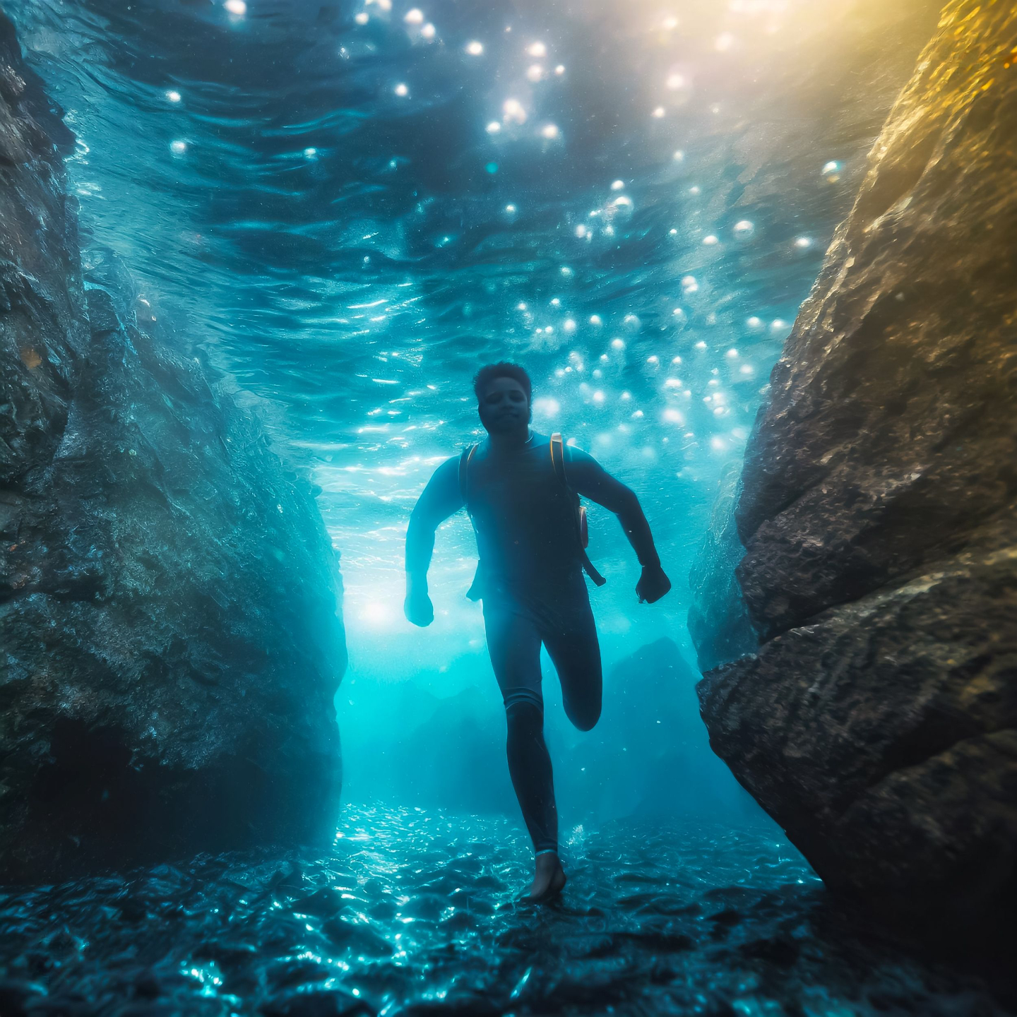 Dive into creativity with GlidePix. Experience stunning underwater photography, capturing moments of freedom and exploration.