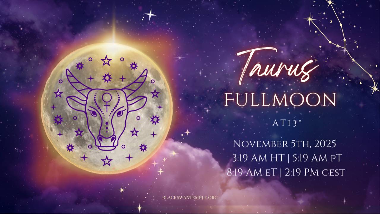 Nov 5 2025 - Taurus Full Moon & Solar Samhain