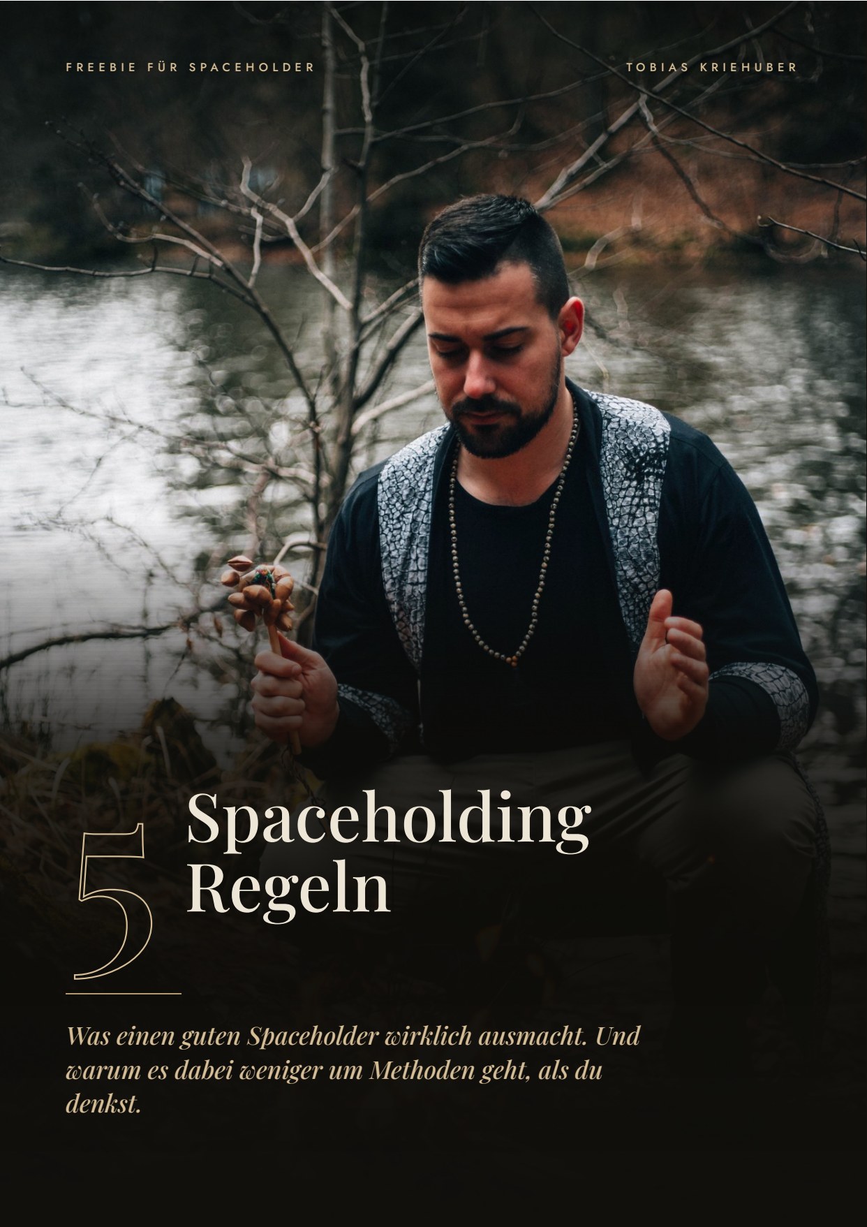 Cover des PDFs 5 Spaceholding Regeln