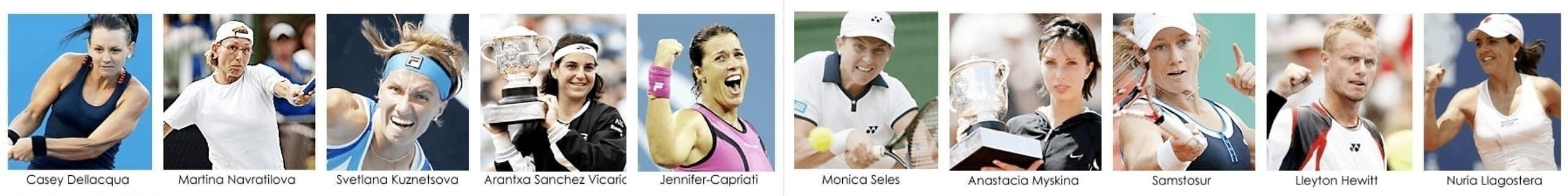 Nathan and Giselle Martin training professional tennis players and World No.1 athletes