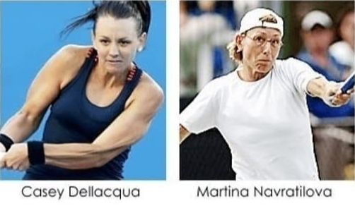 Nathan and Giselle Martin training professional tennis players and World No.1 athletes