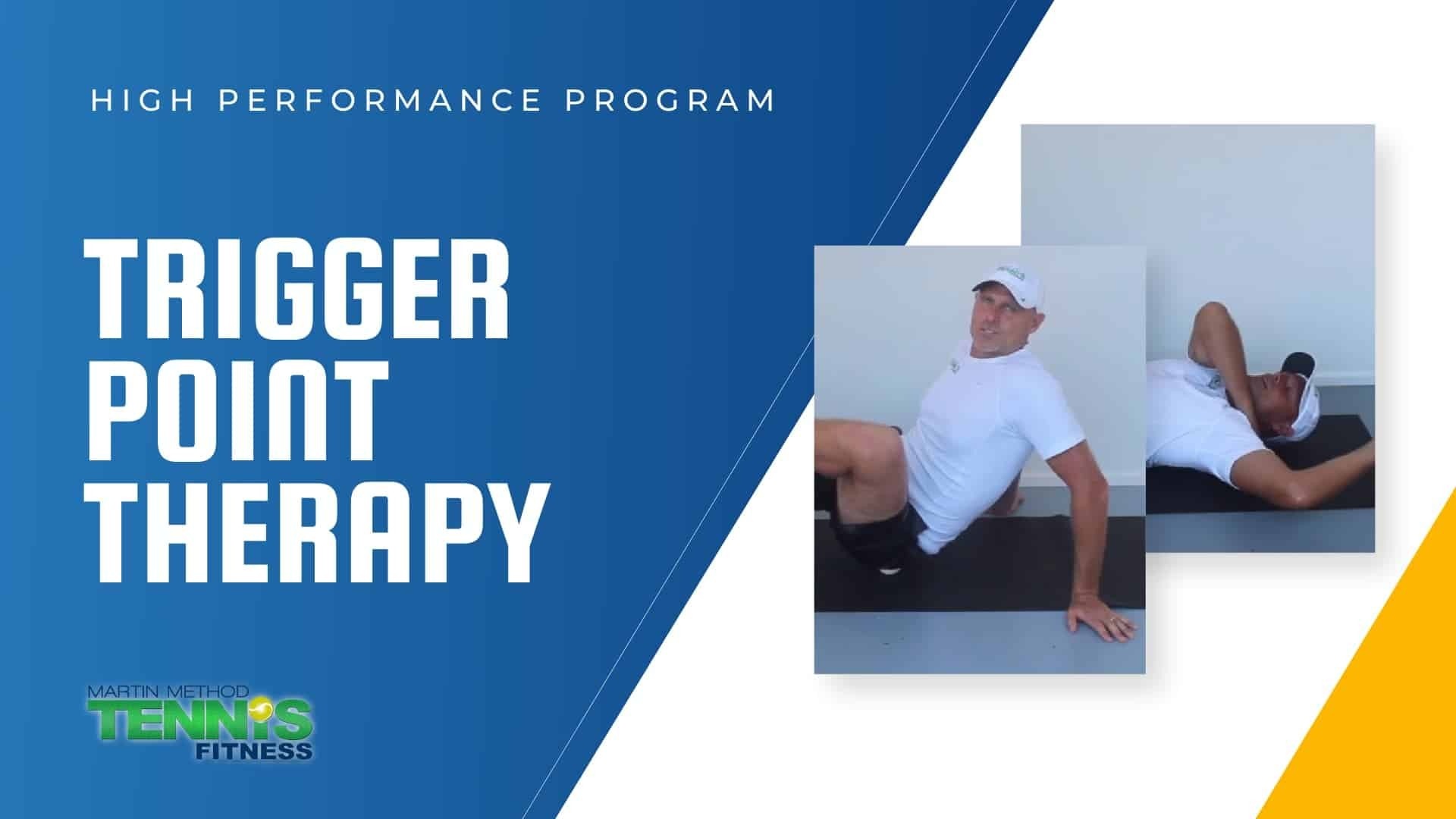 Trigger point therapy techniques for tennis recovery and injury prevention