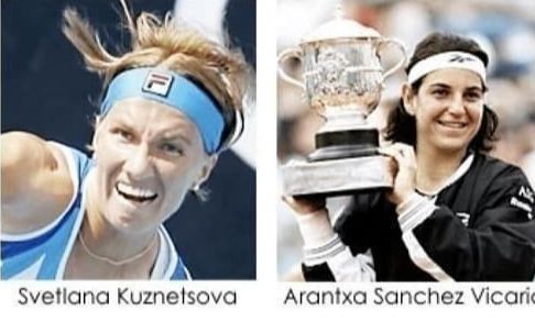 Nathan and Giselle Martin training professional tennis players and World No.1 athletes