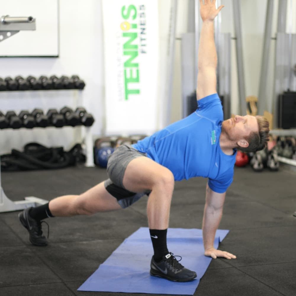Tennis strength and mobility assessments used to customise training intensity