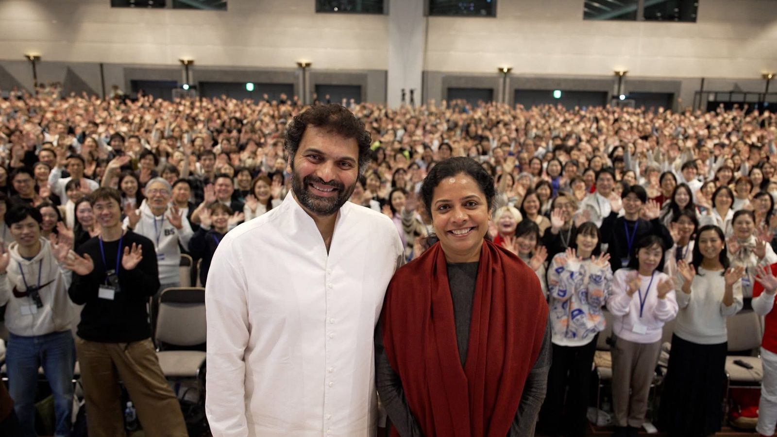 Sri Preethaji and Sri Krishnaji, founders of The Oneness Movement