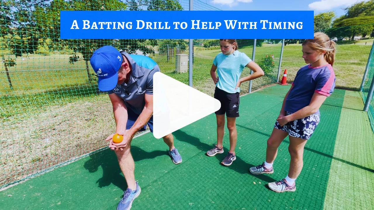 A Batting Drill to Help With Timing of the Ball