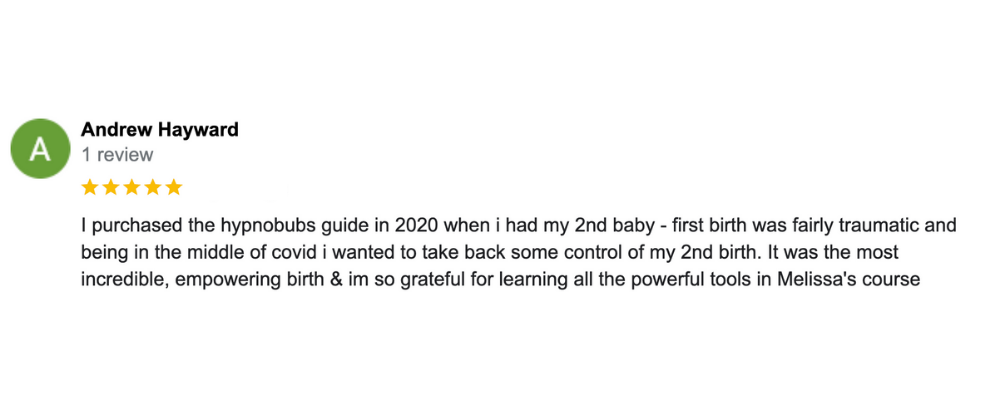 Hypnobubs Review from Andrew Hayward 