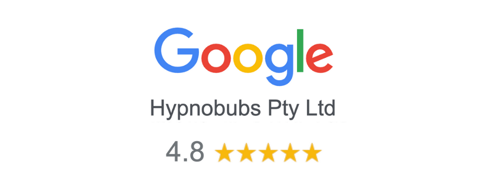 Hypnobubs Google Reviews - 4.8 from 5-star reviews