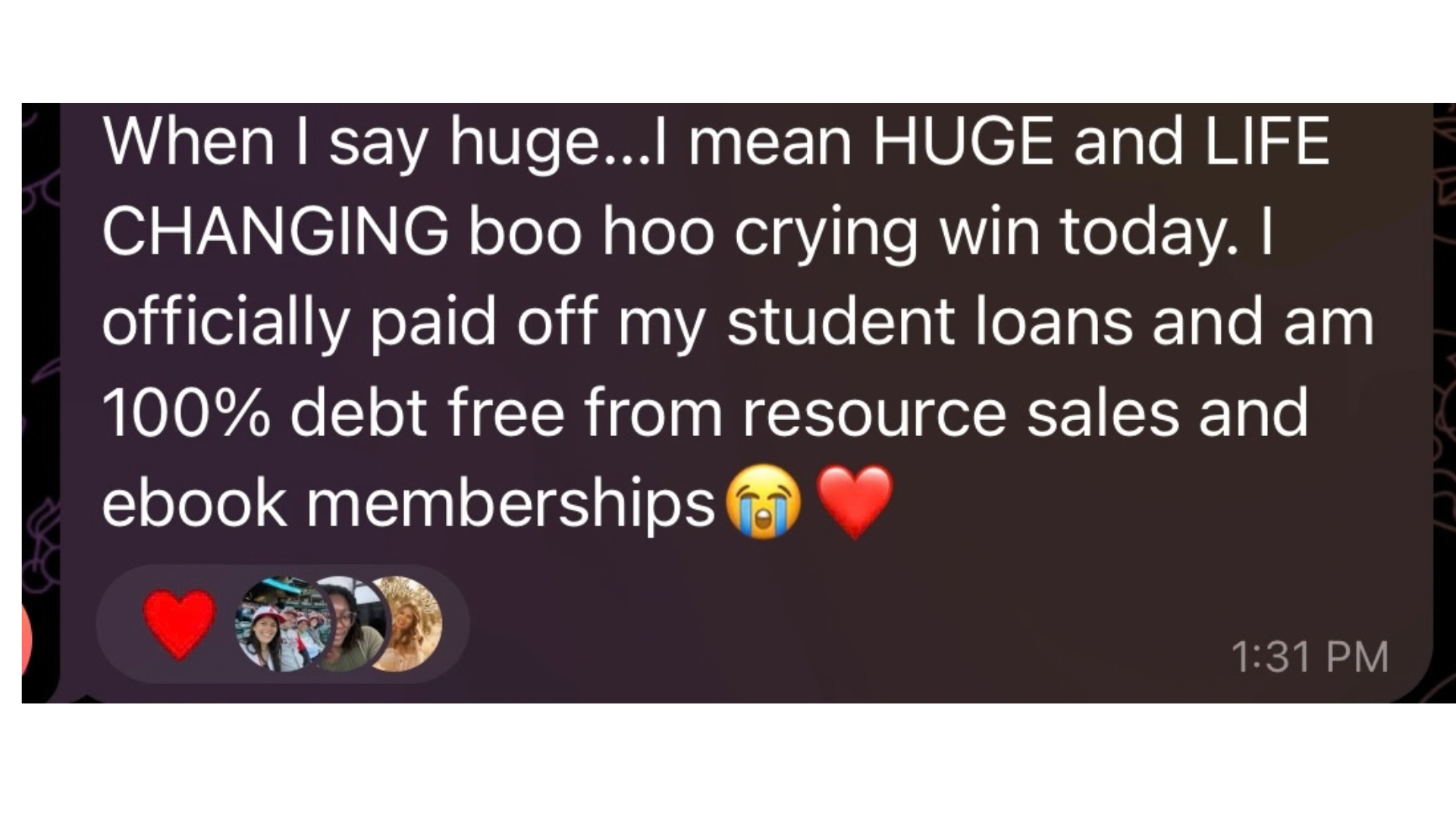 TBU student win
