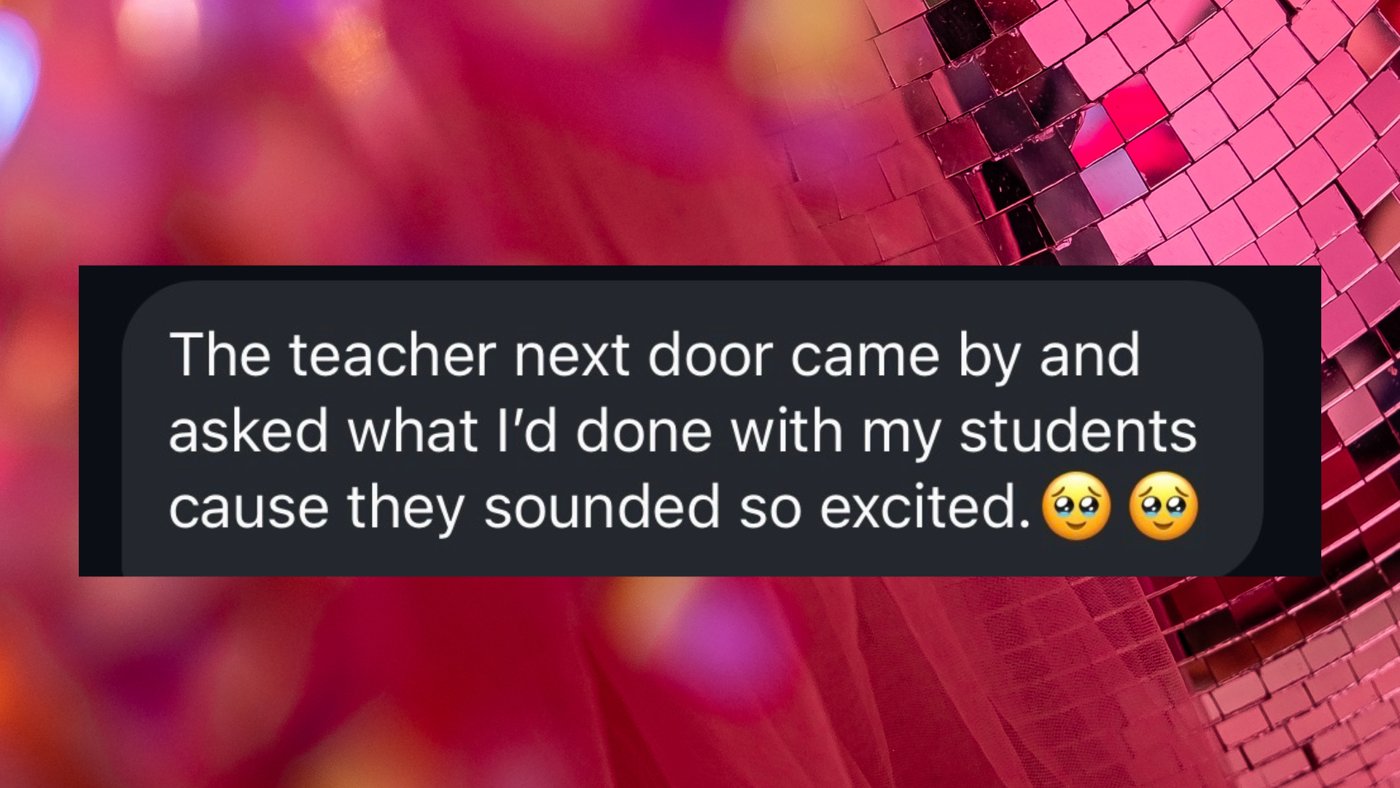 Love note from a teacher
