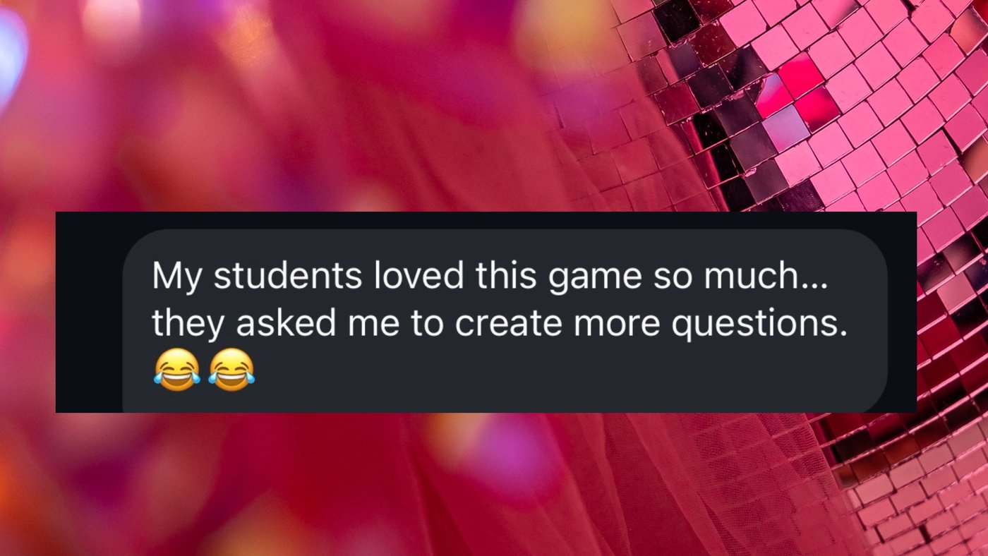 Love note from a teacher