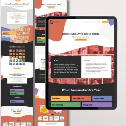 kajabi website design by sierra lin design kajabi expert