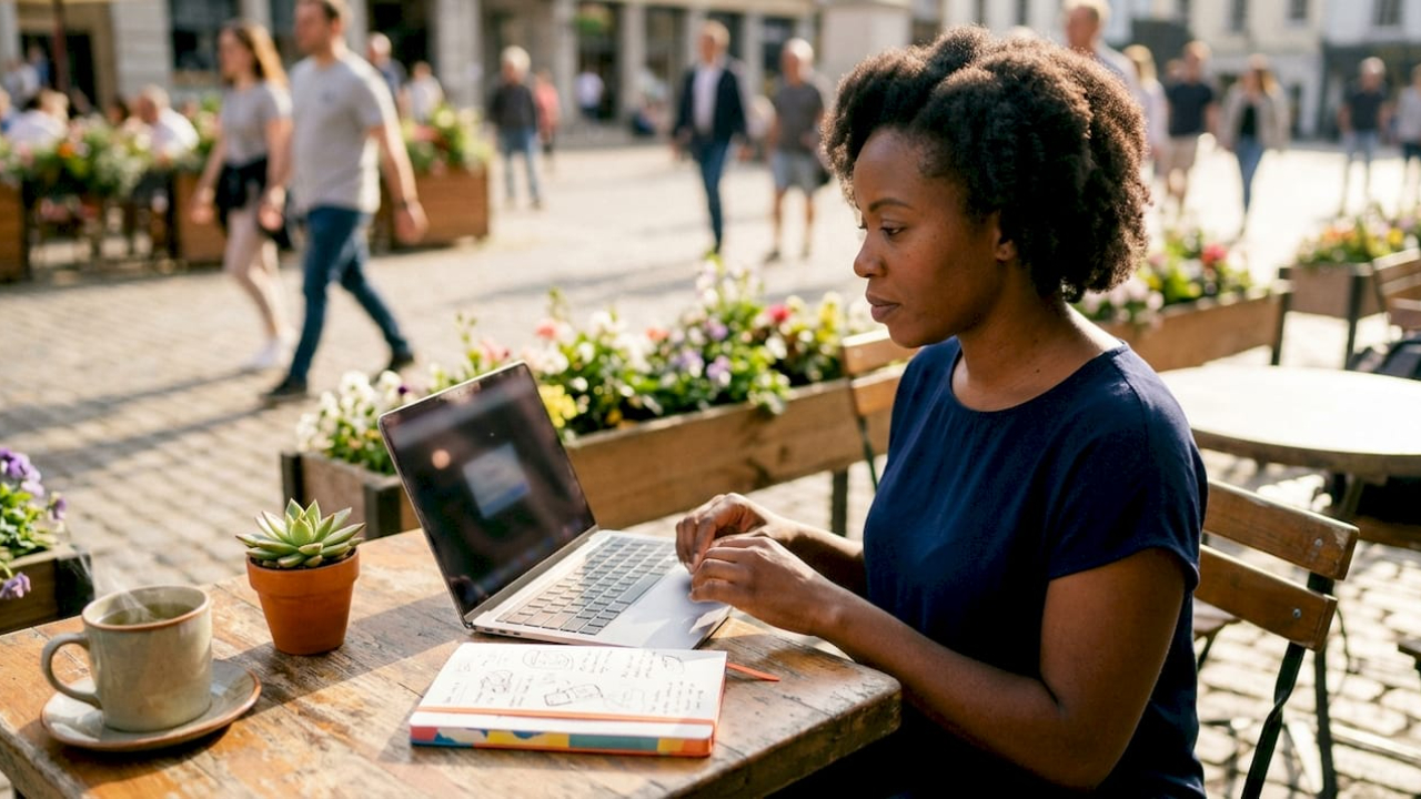 woman reviewing kajabi pricing tiers