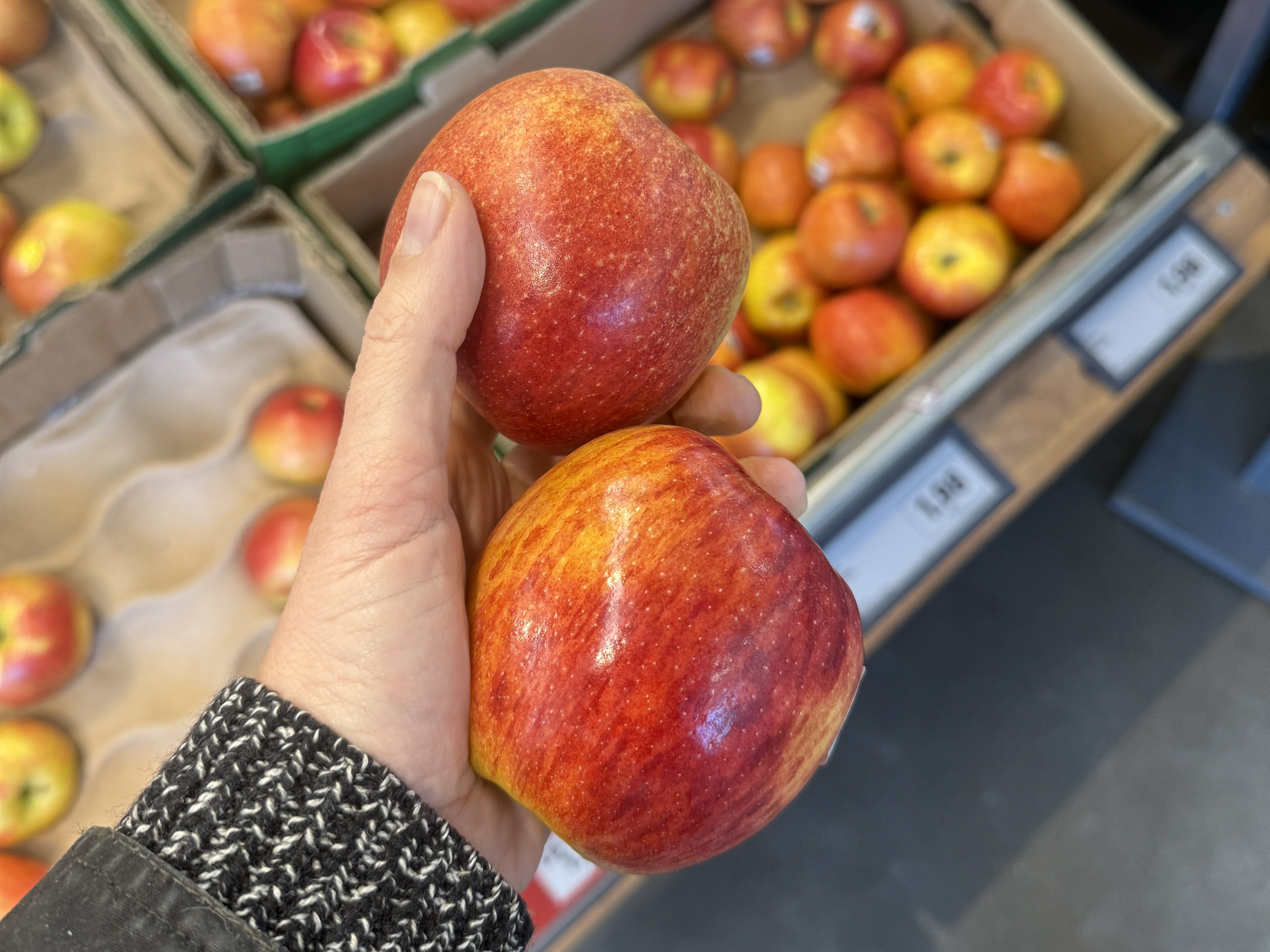 Apples are a picked whole food.