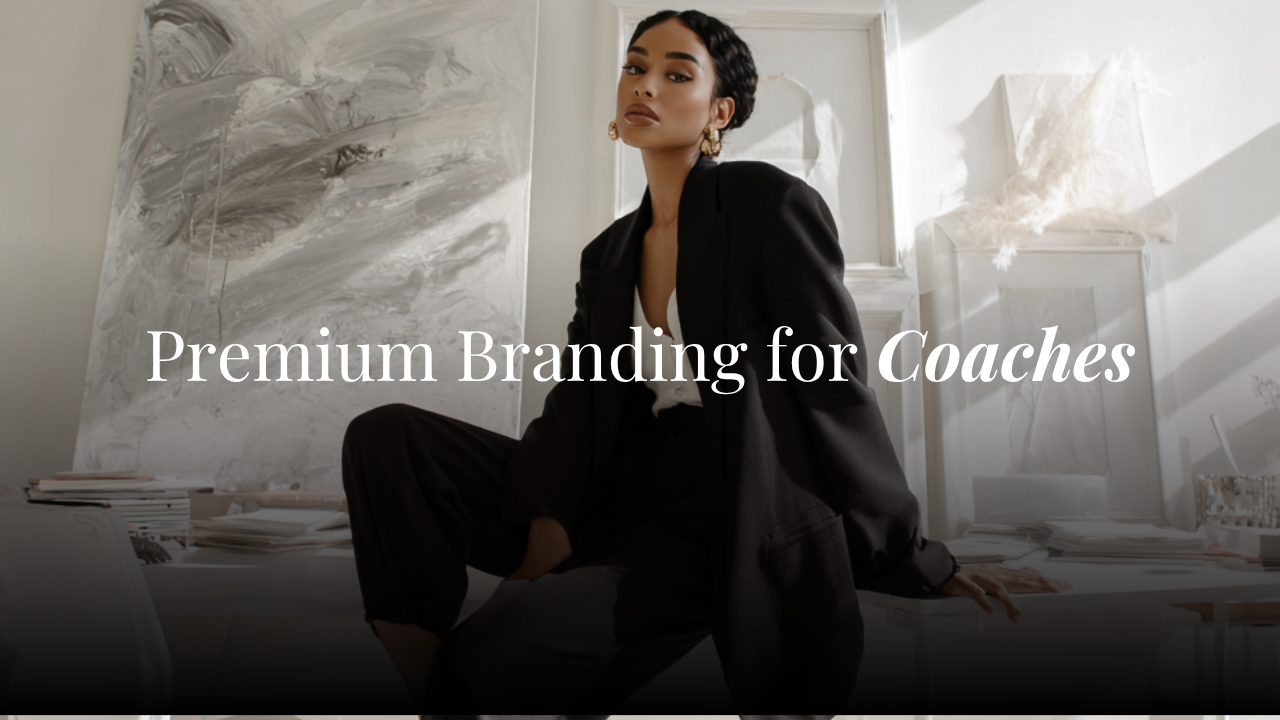 Premium Branding For Coaches using Kajabi Templates