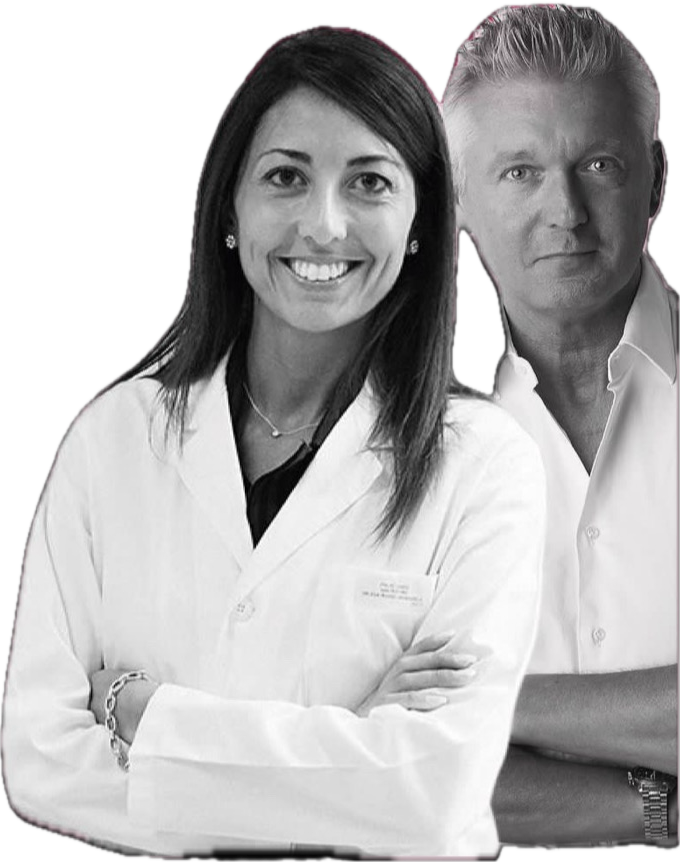 La dott.ssa Emanuela Russo e il dott. Emanuel Mian