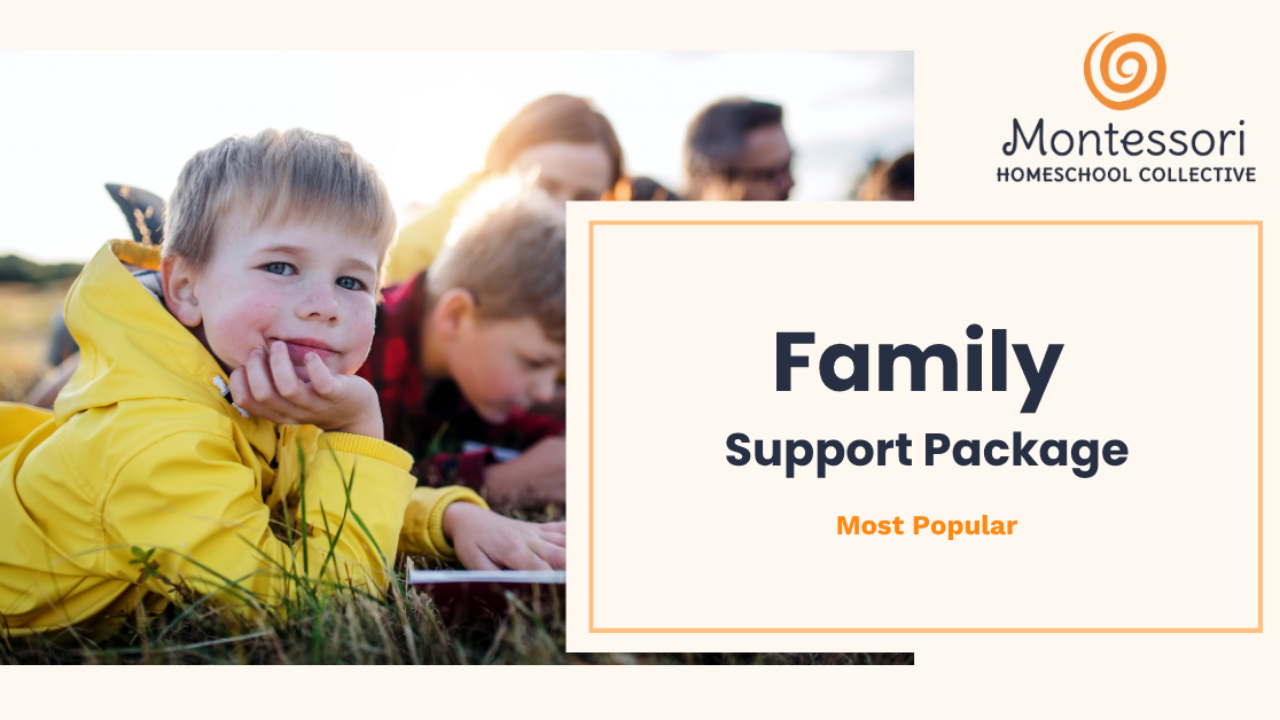 Family Support Package Montessori Homeschool Curriculum Australia