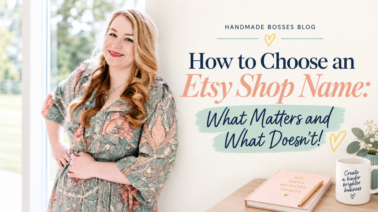 Steph - Etsy and Handmade Business Coach
