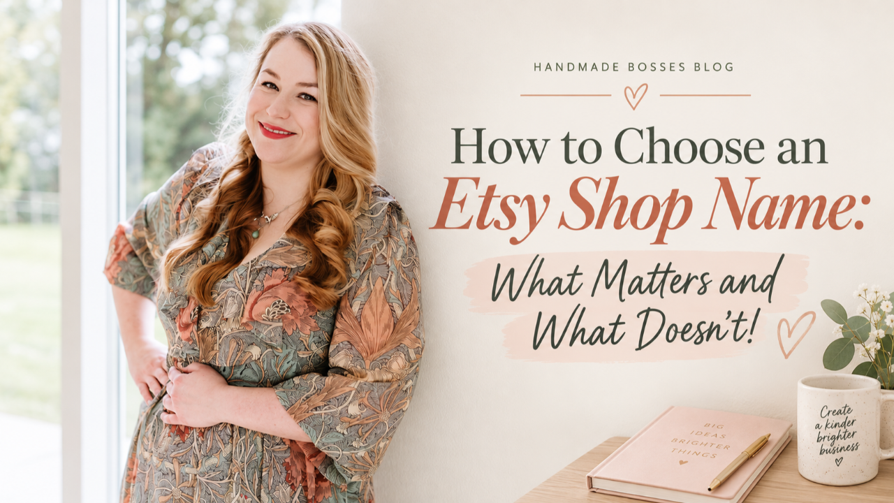 Steph - Etsy and Handmade Business Coach