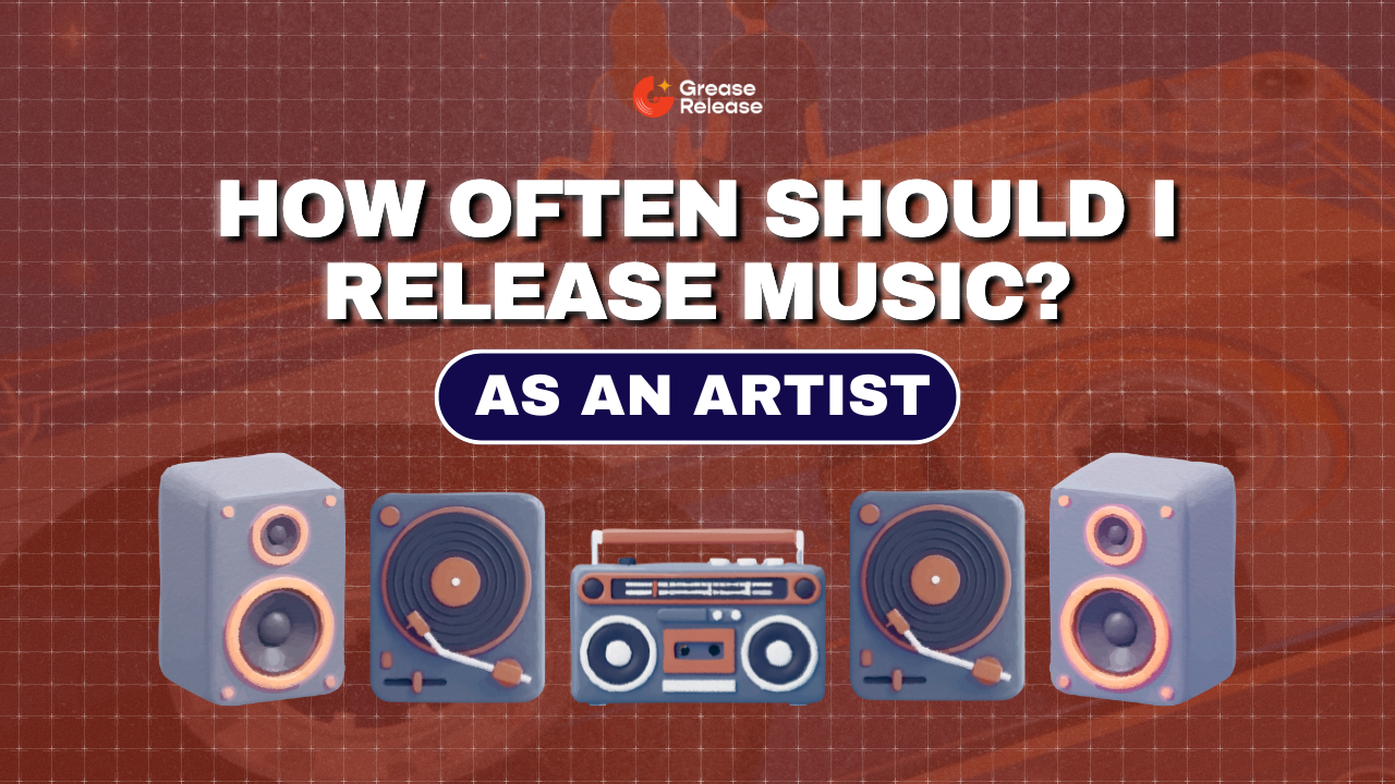 How often should I release music as an artist?