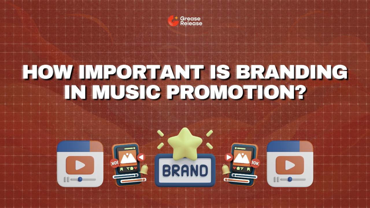 How important is branding in music promotion?