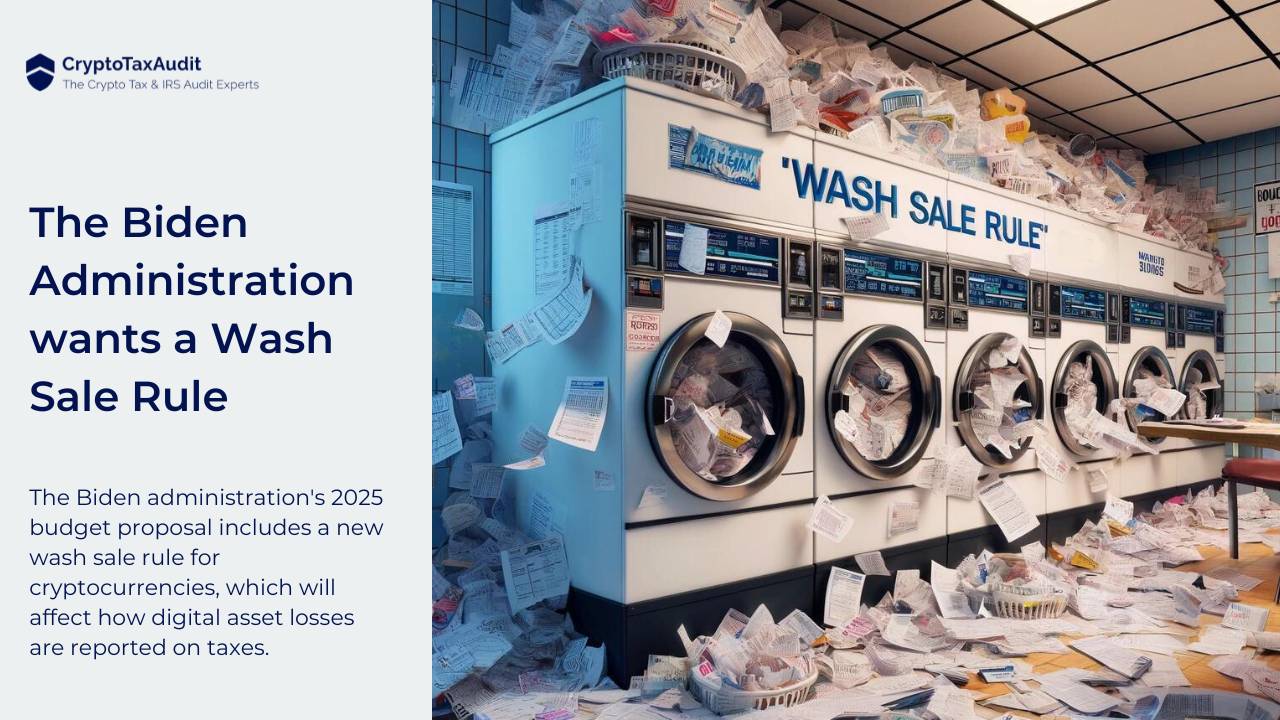 The Biden Administration wants a Wash Sale Rule