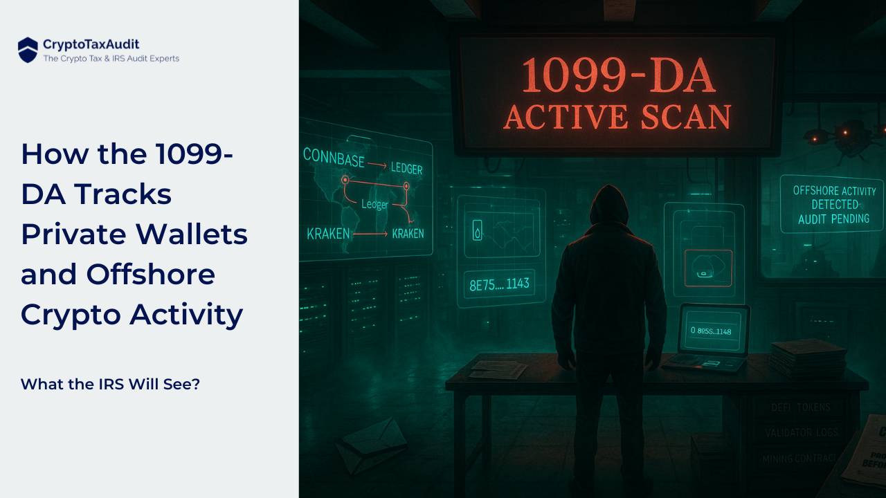 How the 1099-DA Tracks Private Wallets and Offshore Crypto Activity