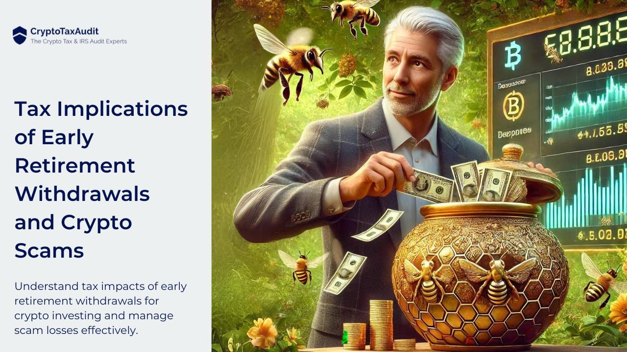 Tax Implications of Early Retirement Withdrawals and Crypto Scams