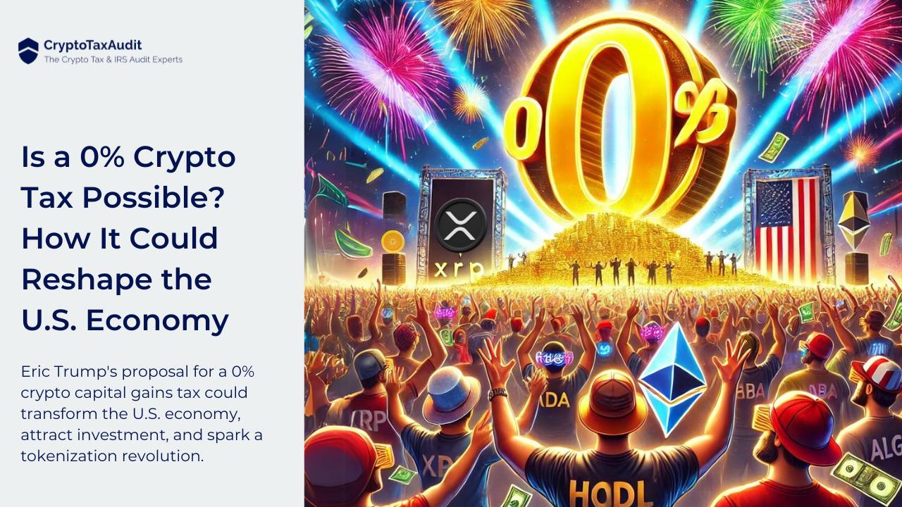 Is a 0% Crypto Tax Possible? How It Could Reshape the U.S. Economy