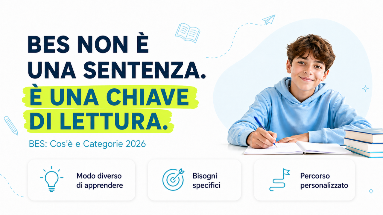 Bisogni Educativi Speciali BES guida significato categorie normativa PDP DysWay