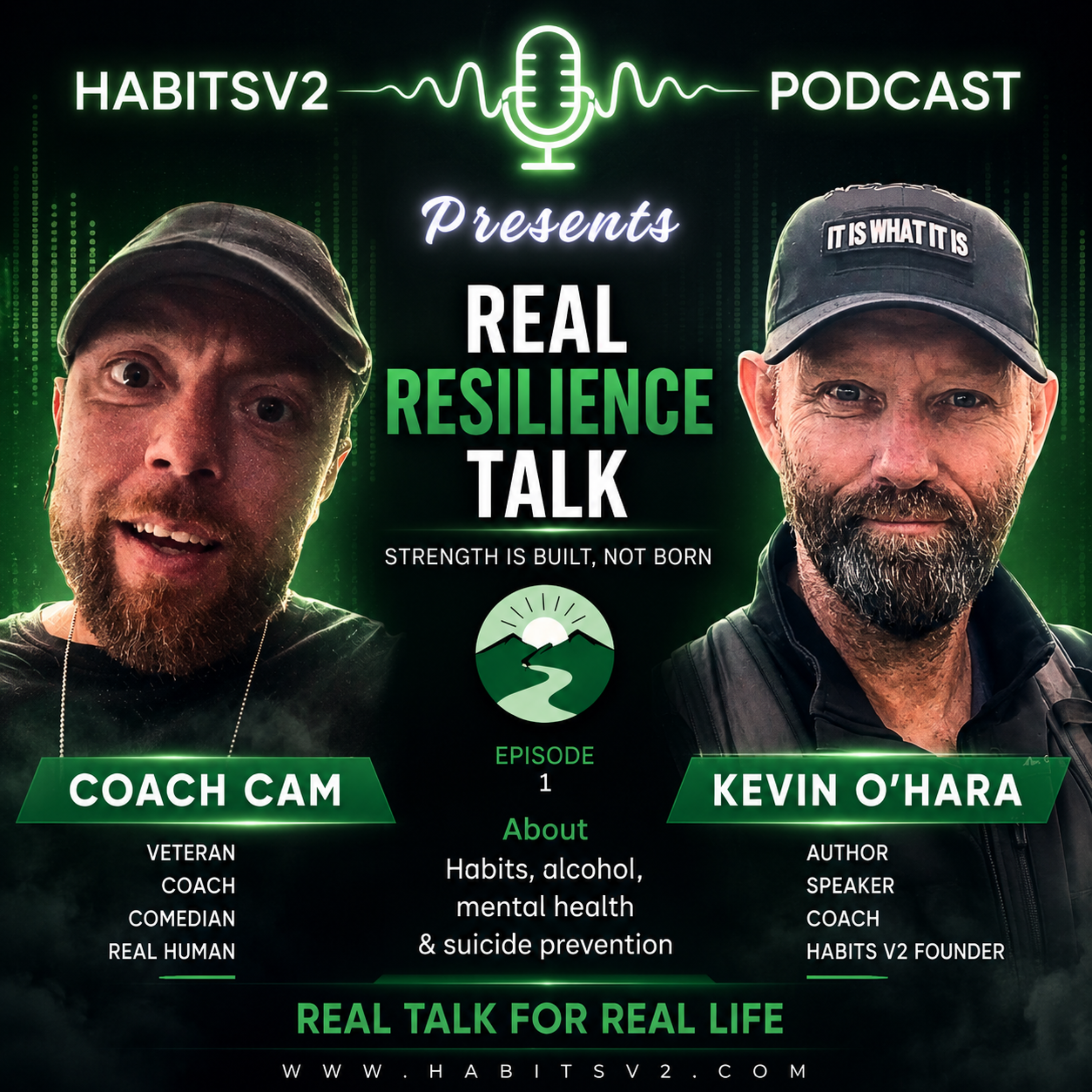 Real Resilience Talk with Coach Cam & Kevin O'Hara