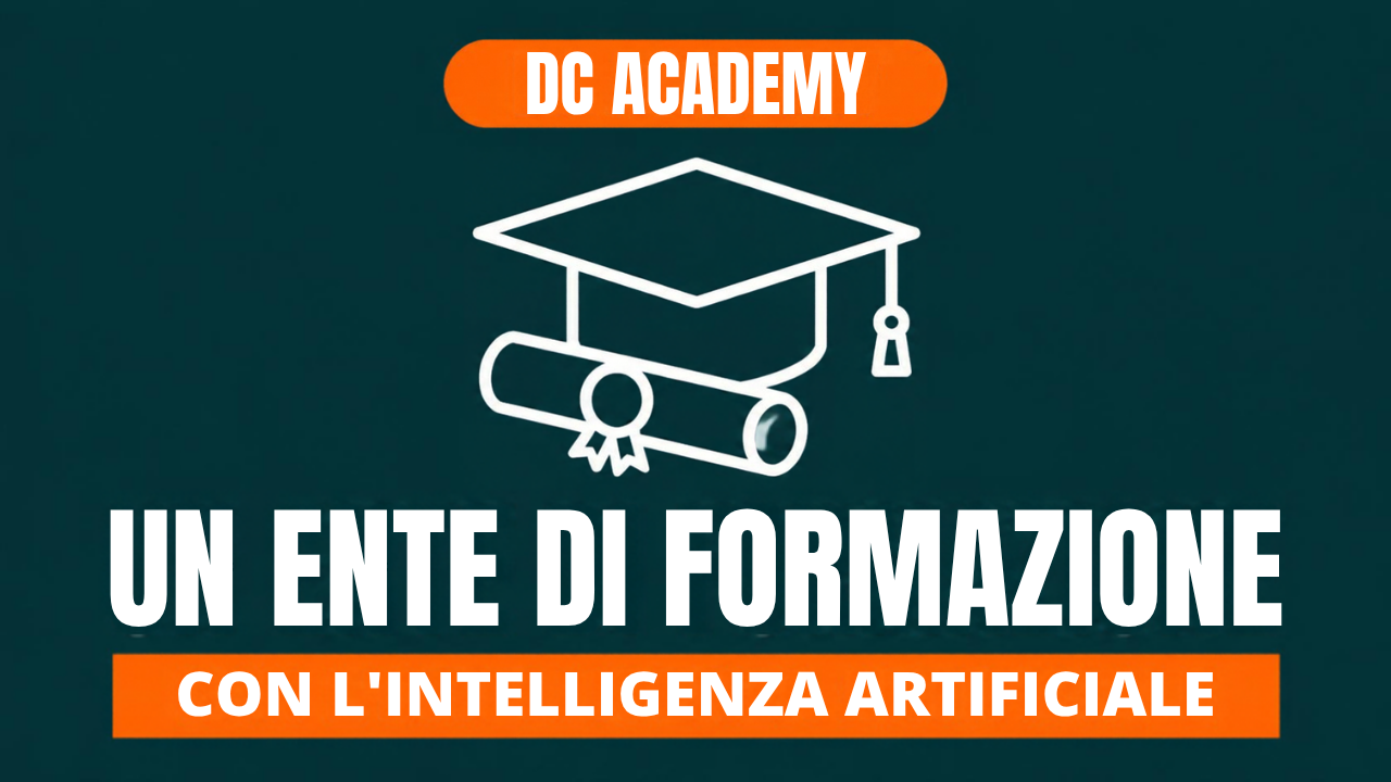 Un ente di formazione con l'intelligenza artificiale