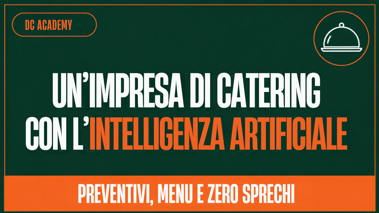 Un'impresa di catering con l'intelligenza artificiale