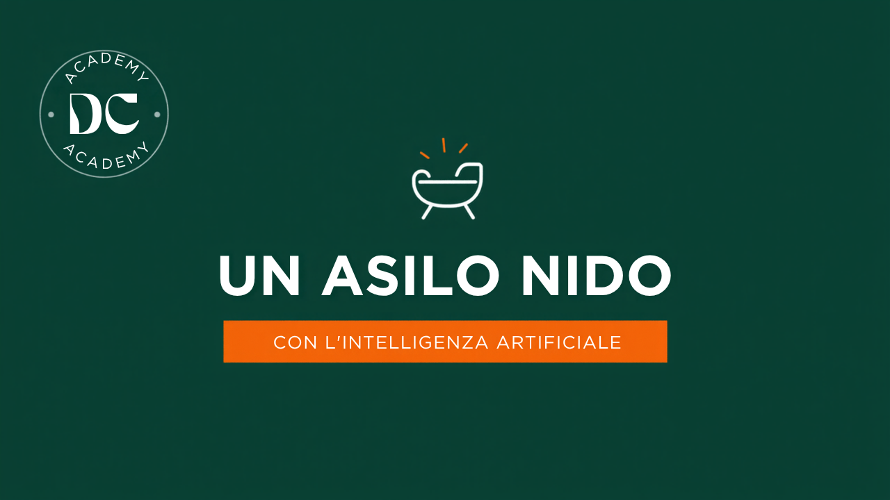 Un asilo nido con l'intelligenza artificiale