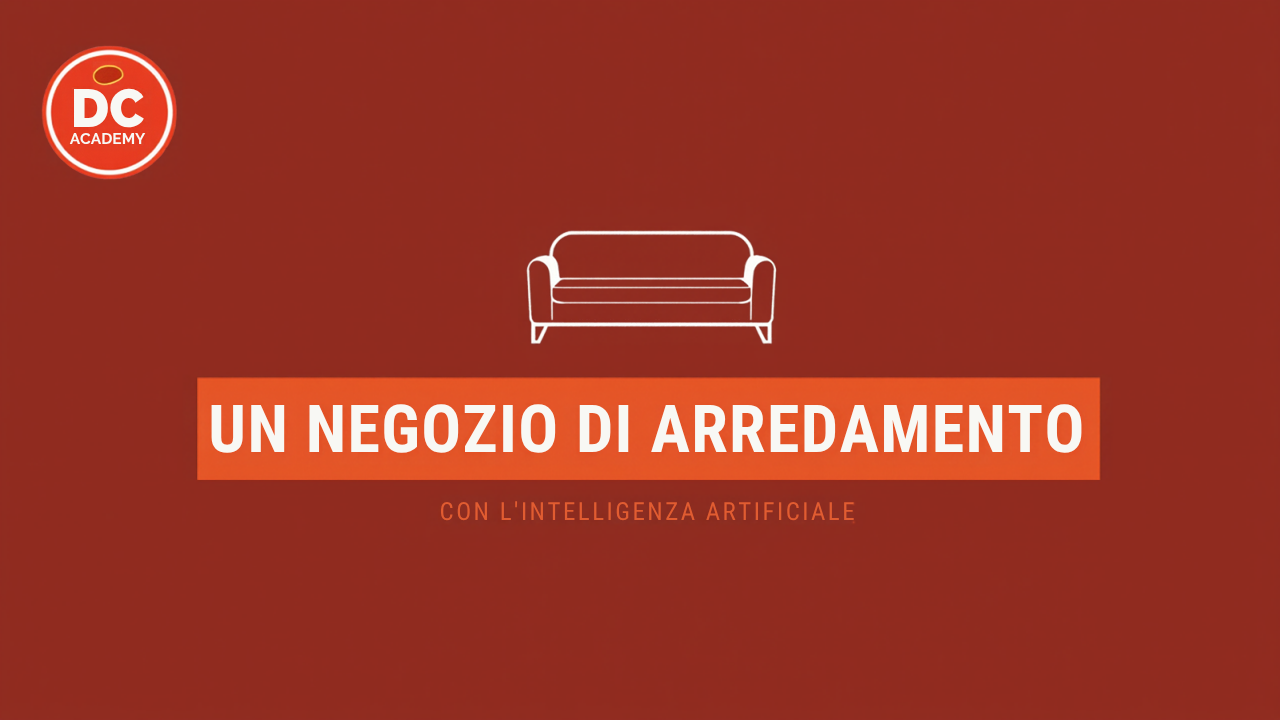 Un negozio di arredamento con l'intelligenza artificiale