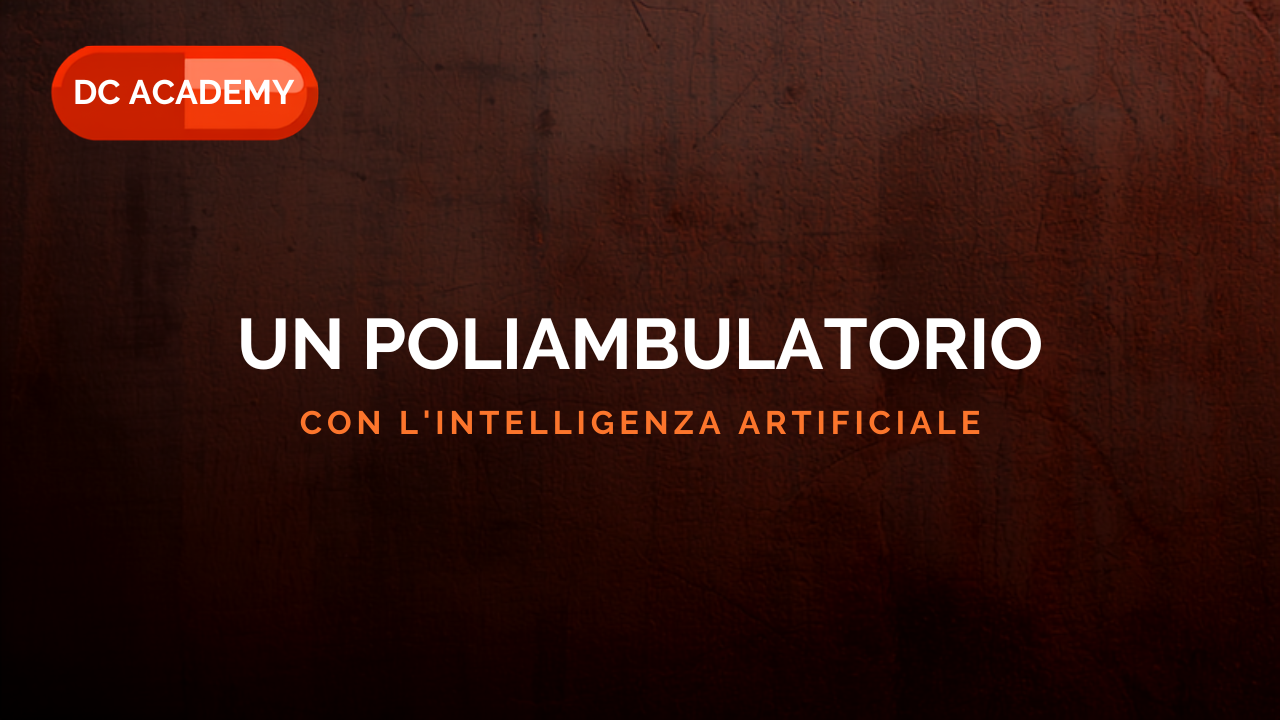Un poliambulatorio con l'intelligenza artificiale