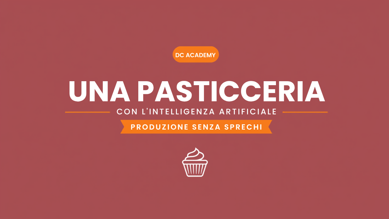 Una pasticceria con l'intelligenza artificiale, cover DC Academy